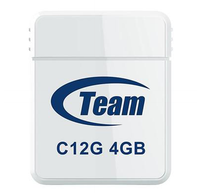 TeamGroup C12G Water Proof USB 2.0 Flash Drive 4gb - White