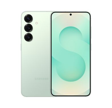 سامسونج جالاكسي S25 بسعة 256 جيجابايت، حجم شاشة 6.2 بوصة، معالج ثماني النواة، تقنية شبكة 5G، تصميم مستدير، كاميرا خلفية 50 ميجابكسل، نسخة الشرق الأوسط - لون النعناع.