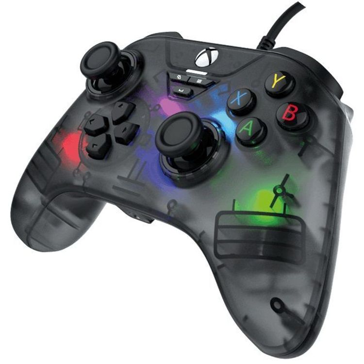 Snakebyte Xbox Series X Game Pad Wired Controller RGB X  - Smoke Gray