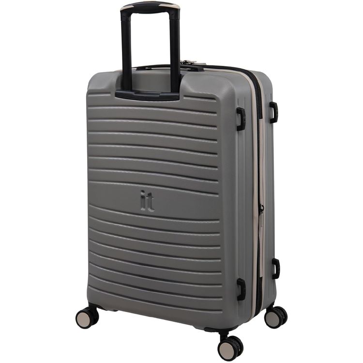it luggage Eco-Protect Unisex ABS Hard Case, Expandable Trolley Bag with TSA Lock & 8 Spinner Wheels - Elephant Skin