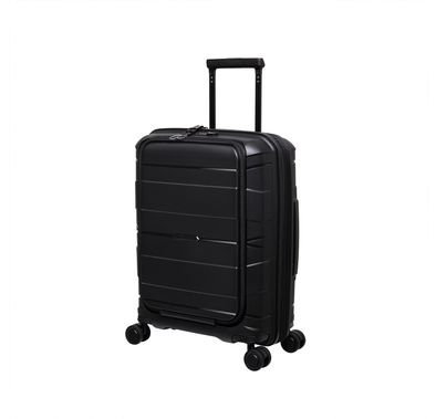 it luggage Momentous Small 21" Luggage, 8 Wheel Spinner, Telescopic Extendable Handle, Combination Lock, Polypropylene Material - Black