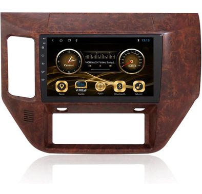 Clayton Android Multimedia System, Nissan Patrol Safari VTC, 2 GB, 32 GB, Basic Version - Wooden