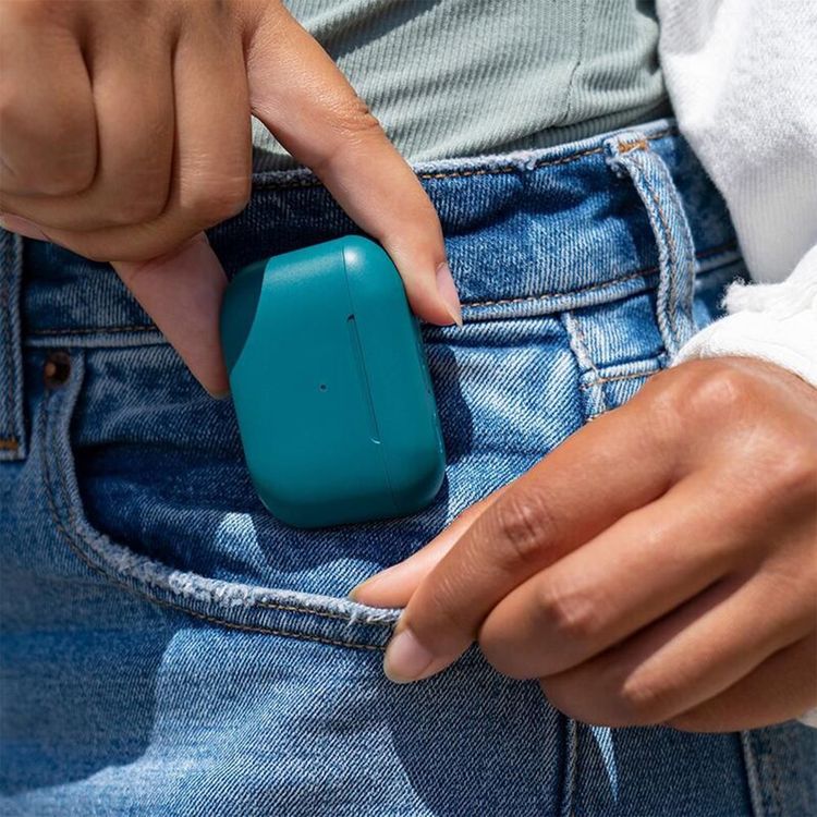 Jlab Go Air Pop True Wireless Earbuds, Touch Controls, Dual Connect, 60 Hours Standby, 2.2 Hours Earbuds Charging Time, 32 Hours Total Playtime, 8 Hours in Each Earbud Battery Life, EQ3 Sound - Teal