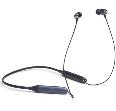 JBL Live 220BT Refurbished In-Ear Neckband Wireless Headphones with Voice Control, 10-hours Battery Life, 4-button Remote with Microphone - Blue