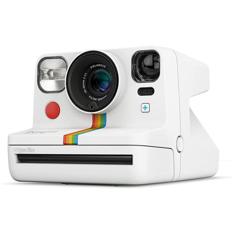 Polaroid Now+ Instant Film Camera | White