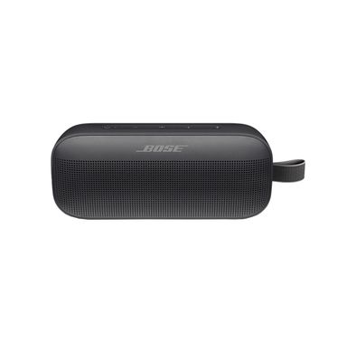 Bose SoundLink Flex Bluetooth Portable Speaker with Built-in Microphone, Up to 12 Hours Battery Life, USB-C Charging Port, IP67 Waterproof, Bluetooth & USB Connectivity - Black