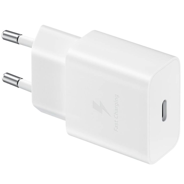 Samsung 15W Travel Adapter with USB-C to USB- C Cable  - White
