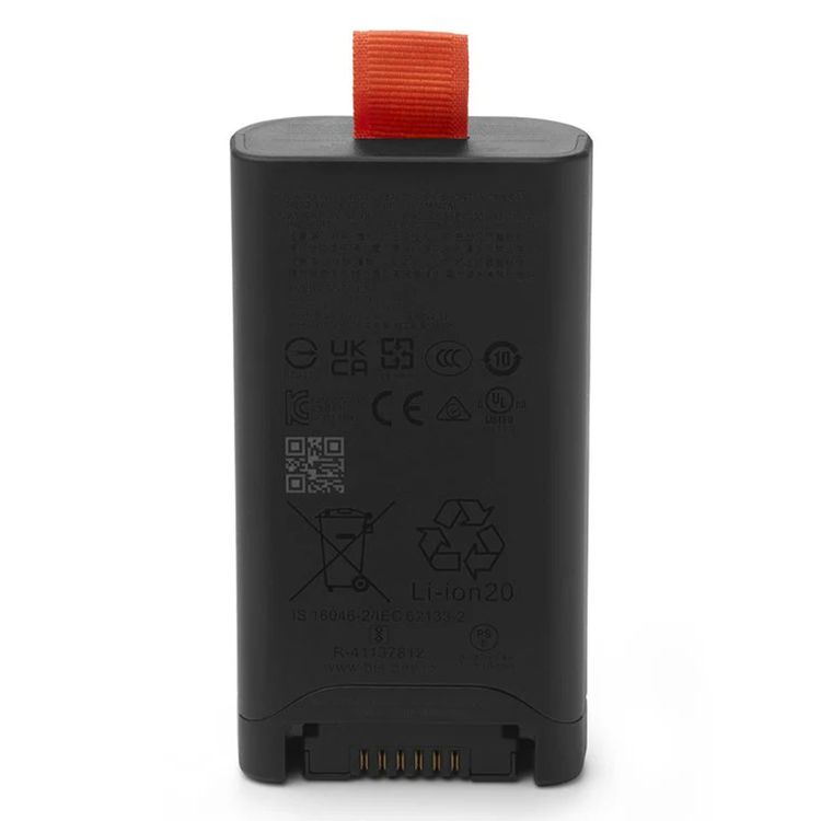 JBL Portable Battery for Partybox120, Lithium-ion Battery Type, Fast Charge, Monitor Play Time in the JBL Party Box App, 4722mAh Battery Capacity - Black