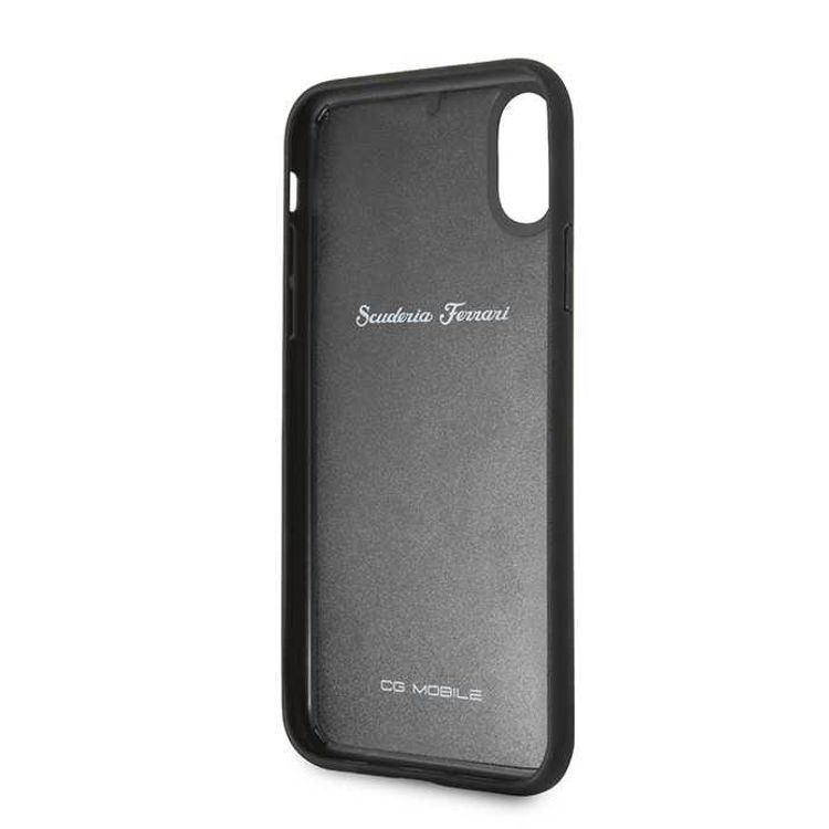 CG Mobile Ferrari Heritage Hard Case for iPhone X - Black