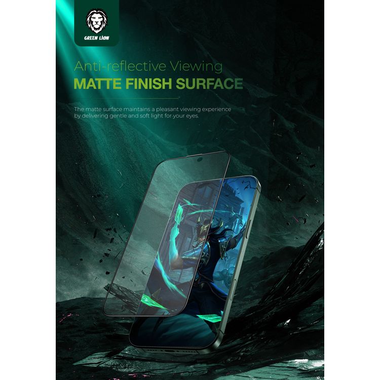 Green Lion 3D Silicone Plus Advanced Privacy Edge Glass for iPhone 16 6.1", Crystal Clear, Bubble Free, Anti Scratch, Highly Responsive, Anti Fingerprint, Grease Resistance - Black 