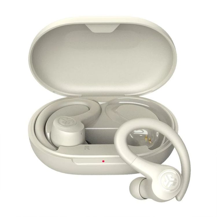 JLAB Go Air Sport True Wireless Earbuds, Touch Controls, Dual Connect, Type-A Charge Plug, 2 Hours Case Charging Time - Sand
