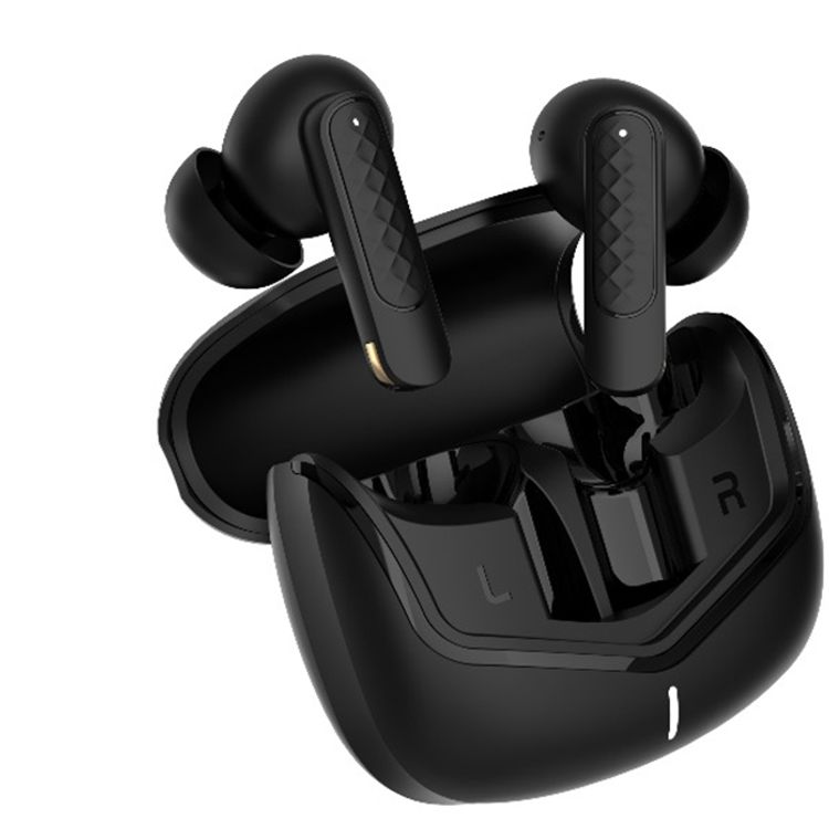 Green Lion Tune X Wireless Earbuds Tune with Touch Control, IPX3 Water Resistance Level, Type-C Charging Port, Bluetooth Version 5.4, In-App Control, ABS + PC Material - Black