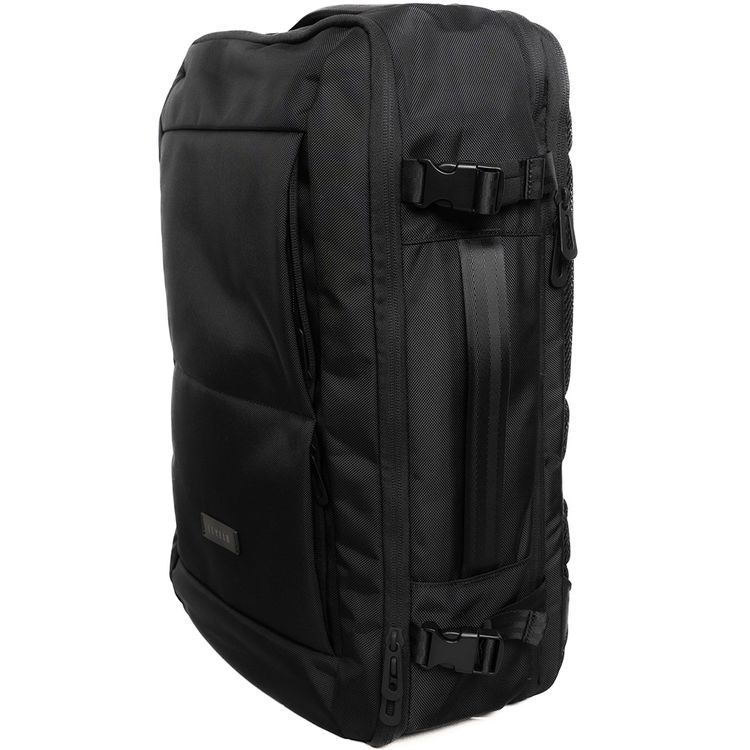 Levelo Aeropact Travel Backpack with Built-in Vacuum Storage, Up to 15.6" Laptop Size Compatibility, IPX7 Waterproof, Airtight Zippers, Durable Material - Black