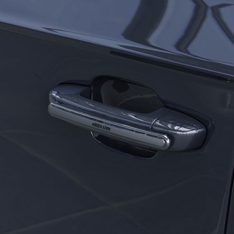 حماية باب السيارة والمرايا من Green Lion مع مجموعة من 4 شرائط، بقبضة لاصقة قوية، ملائمة ومرنة للأحجام العالمية، مقاومة للصدمات، مقاومة للطقس، حماية من الخدوش، ملائمة ومرنة للأحجام العالمية - باللون الأسود