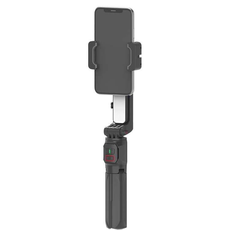 Porodo Ati-Shake Gimbal مع تحكم مركزي قابل للتدوير - رمادي