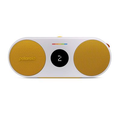Polaroid P2 Music Player, 4 hours Full charge, Up to 15 hours Battery life, 8x8 LED display (white), Mobile wireless speaker with mono sound - Yellow