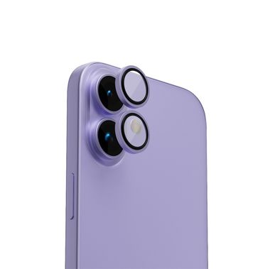 Levelo LucentDuo Camera Lens Protector with 99%  Transmittance for iPhone 17, Anti-Fingerprint, Anti-Scratch, Double-Sided AR Glass, Oleophobic Coating, Multi-Layer Protection, Strong Adhesive - Light Purple