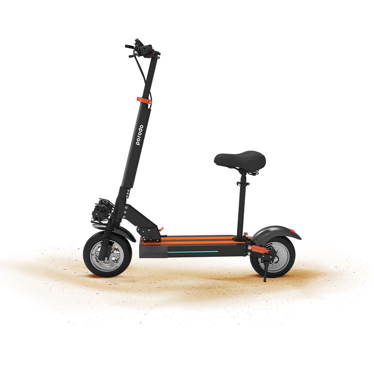 Porodo Lifestyle Electric Urban Off-Road Scooter  - Black