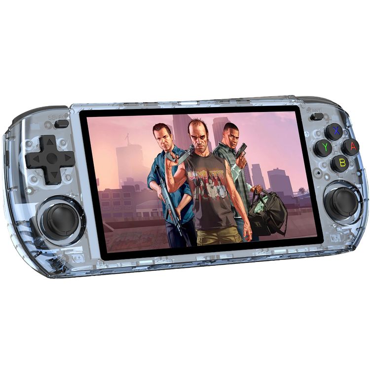 Porodo Gaming Arcade Pro Game Console, with More than 20,000 Games Installed, Up to 8 Hours of Playtime, 4000mAh Battery Capacity, 1280 × 720-pixel Resolution - Blue