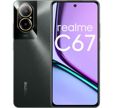 Realme C67 TRA Version, 4G, 8Gb RAM, 256GB Storage, 6.72", 108 MP, Dual-SIM, Android 14, GSM, HSPA, LTE - Black Rock 