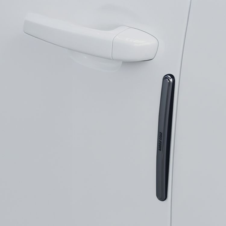 حماية باب السيارة والمرايا من Green Lion مع مجموعة من 4 شرائط، بقبضة لاصقة قوية، ملائمة ومرنة للأحجام العالمية، مقاومة للصدمات، مقاومة للطقس، حماية من الخدوش، ملائمة ومرنة للأحجام العالمية - باللون الأسود