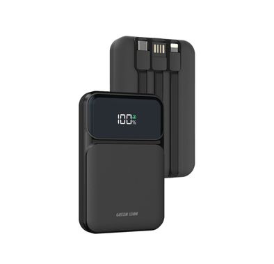Green Lion 3-in-1 Integrated 10000mAh Power Bank with 15W...