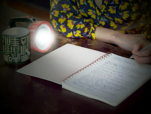 Rechargeable Solar Light Dual Lightning System