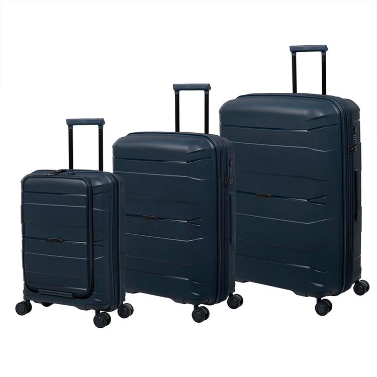 it luggage Momentous Small 21" Luggage, 8 Wheel Spinner, Telescopic Extendable Handle, Combination Lock, Polypropylene Material - Tibet Lan