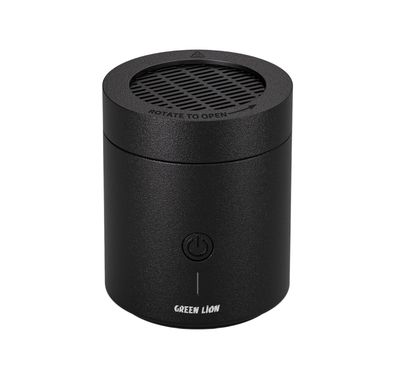 Green Lion Dune Bakhour Incense Burner with 2000mAh Battery Capacity, PA66 & Nylon Material, 300-400°C Heating Temperature, 2 Hours Charging Time, Type-C Charging Port, Strong Fragrance, Included Tweezer - Black