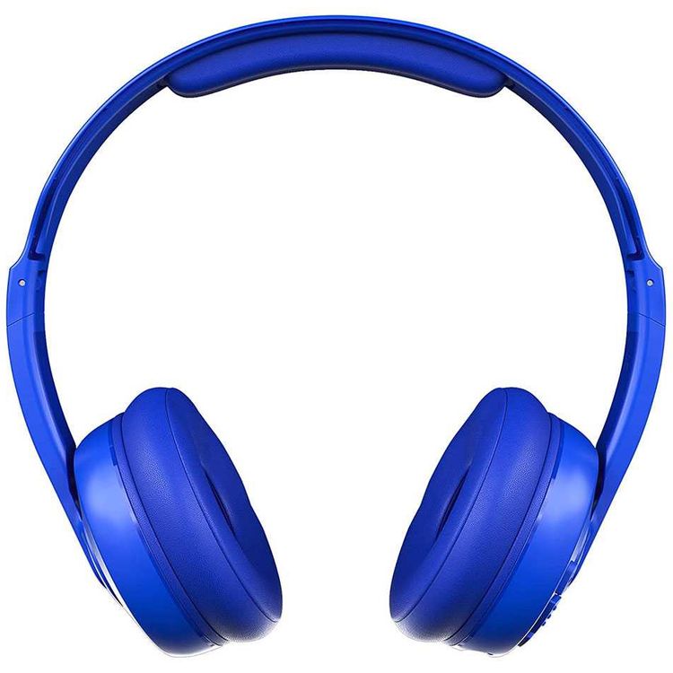 Skullcandy Cassette Wireless Bluetooth On-Ear Headphones with Microphone, Call, Track & Volume Control, 22-hours Battery Life, Flat-Folding & Collapsible Headset, Durable Metal