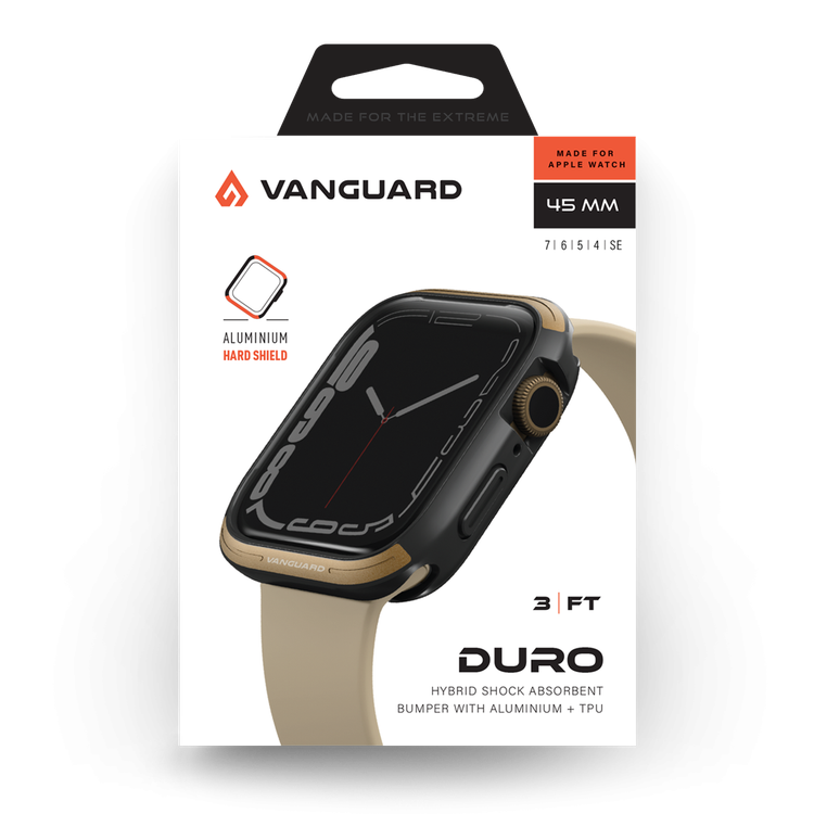 Viva Madrid Vanguard Duro Case for Apple Watch 45mm - Gold