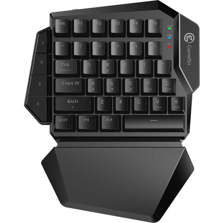 GameSir Z2 Gaming 2.4GHz Wireless Keypad and DPI GM180 Mouse Combo One-handed Keyboard For Android / Windows PC For PUBG FPS Games - Black