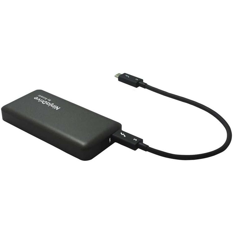 NinjaDrive External SSD Storage 512GB - Plug & Play Extreme Speed - Black