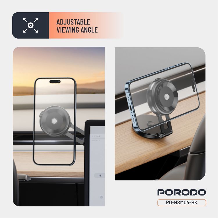 حامل شحن Porodo Vacuseal Magsafe