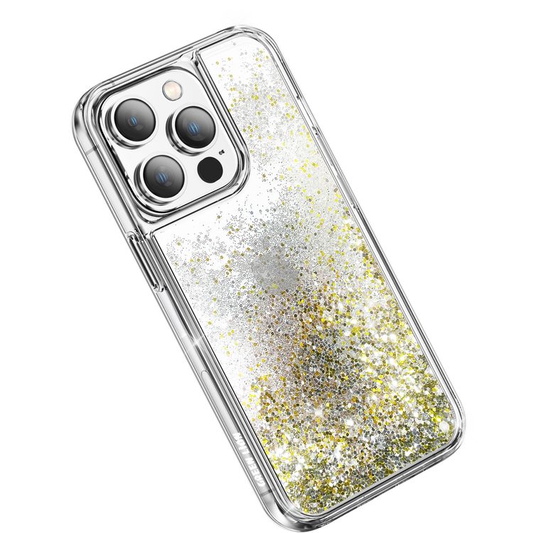 Green Glitter Resin case