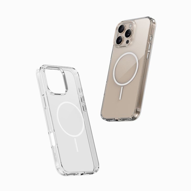 Green Lion Anti-Yellow MagSafe Case for iPhone 16 Pro, Raised Camera Edge, Powerful N52 Magnets, Drop Protection, Shockproof, Crystal Clear Design - Clear