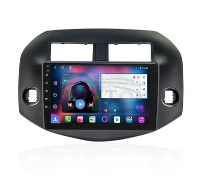 Clayton Android Multimedia System, Toyota RAV4 2008, 6 GB, 128 GB - Black