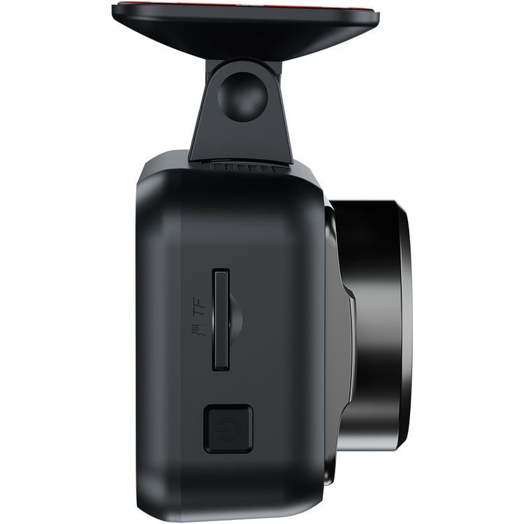 Green Lion GC-700 Dash Cam with GPS Function Loop Recording, Dual Power Options, WiFi-App Control, Built-in Mic & Speaker, 360° Rotatable Rear Camera, Functional Buttons, USB-C Power Interface Kit, 3.4m ACC Hardwire Kit - Black