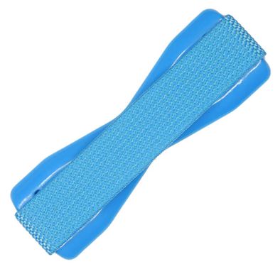  هاندل قبضة الهاتف المحمول بحزام مطاطي | حزام الهاتف المحمول اللاسلكي متوافق مع الشحن - أزرق السماء الصلب