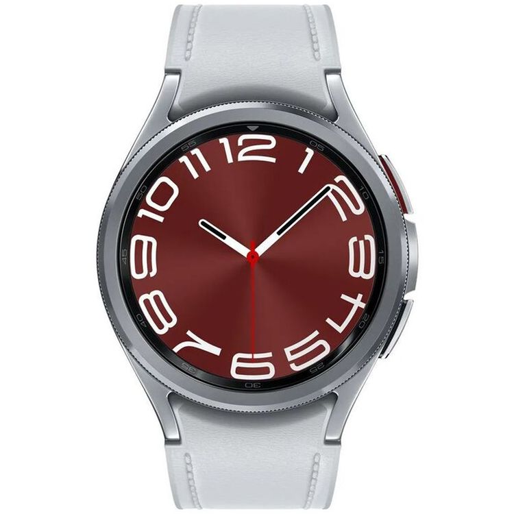 Samsung Galaxy Watch 6 Classic, 43mm Display, Fast Charge, NFC, Fall Detection &Emergency SOS Calling, Sleep Tracking, Personalized HR Zone - Silver 
