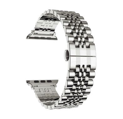 Devia Stainless Steel Link Watch Band 42/44mm - Silver