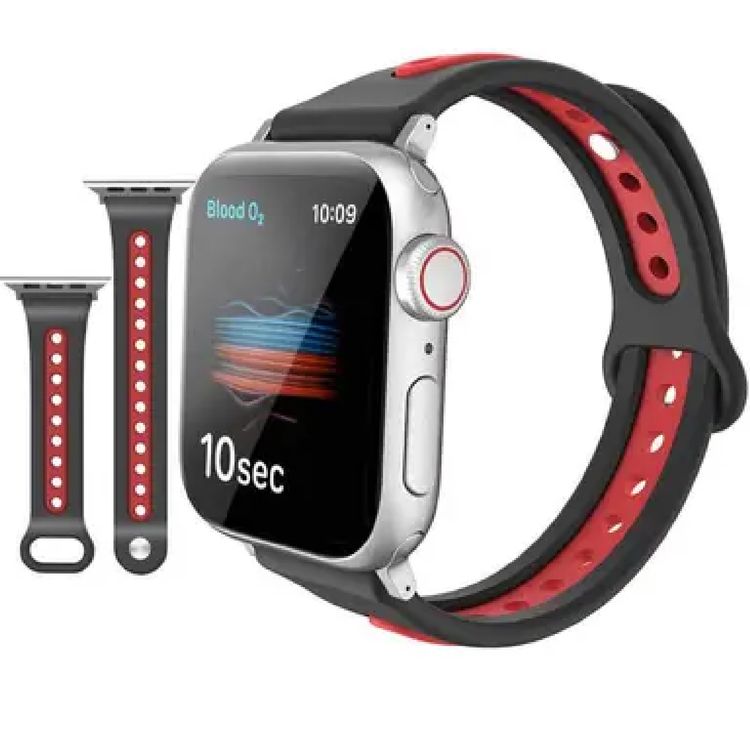 AhaStyle Premium Silicone Apple Watch Band Duotone Design 42 / 44mm