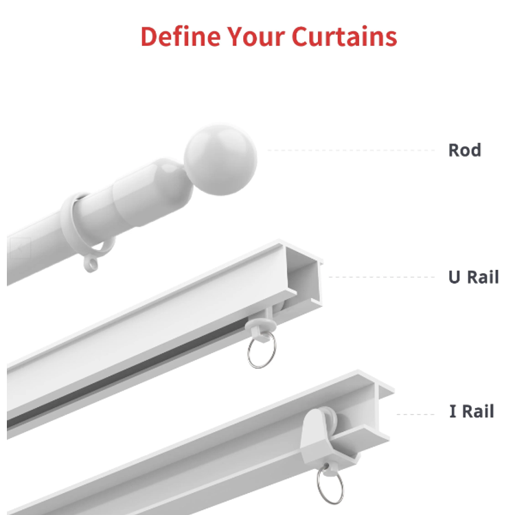 SwitchBot Curtain (Rod2) | Smart  Automation | Black