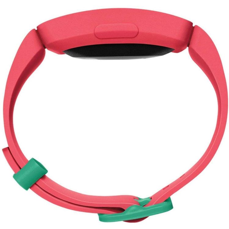 فيتبيت ايس 2 للياقة البدنية سوار معصم متوافق مع الأطفال بعمر 6 سنوات فما فوق ، وجوه ساعة متحركة ، وتتبع النوم ، وتتبع النشاط طوال اليوم ، ومقاومة السباحة للماء (50 مترًا) ، وعمر بطارية 5 أيام - بطيخ