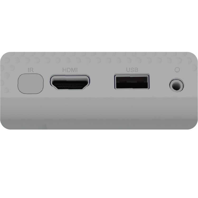 Green lion Orion 2 Smart Projector with Built-in Touch Screen, Auto Focus & Keystone Correction, 30" – 250" Projection Size, Android 12 Operating System200lm Brightness, 7" HD Display, 2.4G & 5G WiFi, Built-in 10W Stereo Speakers - White 