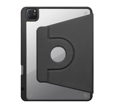 Green Lion Transparent Folio Case For iPad Pro 12.9 - Black
