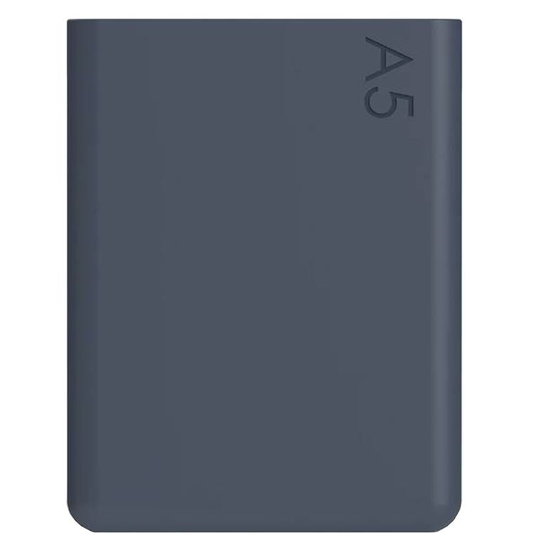 جراب السيليكون بحجم A5 من ميموبوتل مع عزل حراري، مادة غير سامة، حماية من السقوط، لمسة مطفية، ناعم وأنيق - أزرق داكن