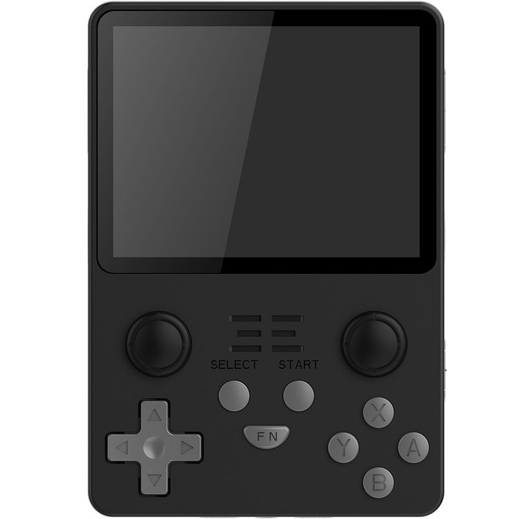Porodo Gaming ArkOS Retro Gaming Console with More than 20,000 Games Installed, Up to 8 Hours of Playtime, High-Speed Processor, 640 × 480-pixel Resolution - Black
