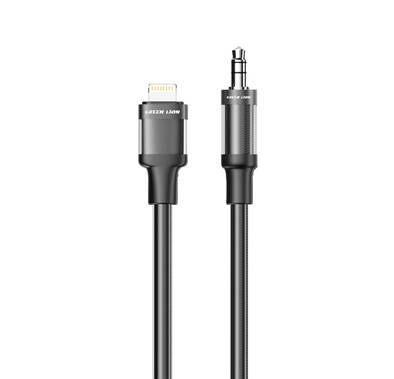 Green Lion Lightning To AUX Braided Cable, Stable Signal,...
