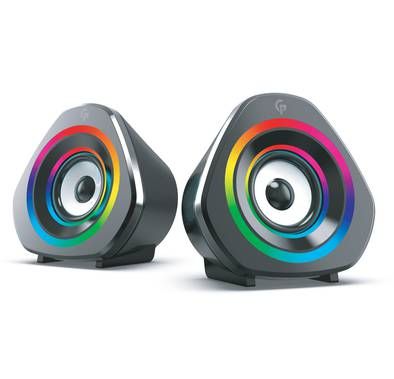 Porodo Gaming Stereo Gaming Speakers - Black